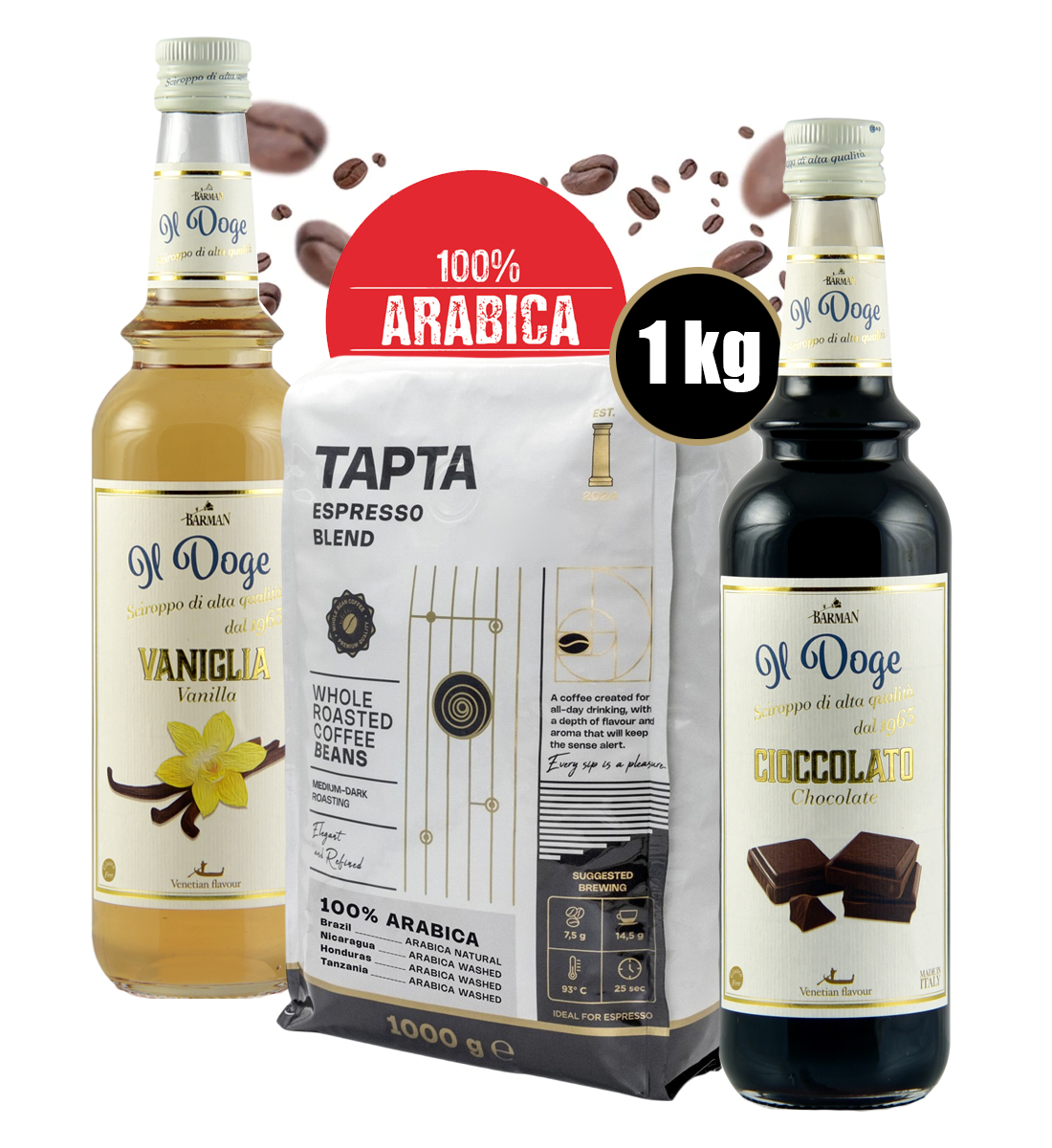 Party Box Mix for Sweet Tapta Caffe Latte